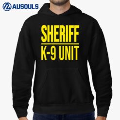 SHERIFF K-9 UNIT POLICE DOG UNIFORM OFFICER COSTUME Hoodie