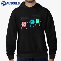 Salt And Copper Police Chemistry Pun Funny For Teacher Hoodie