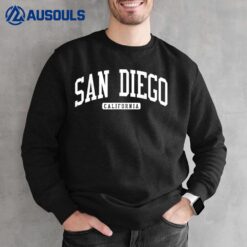 San Diego California CA College University Style Sweatshirt