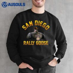 San Diego Rally Goose Funny LFGSD Goose Design Sweatshirt