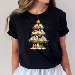 Santa Claus Ragdoll Cat Christmas Tree Decorations Xmas Day T-Shirt