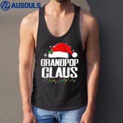 Santa Grandpop Claus Christmas Matching Family Tank Top