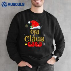 Santa Opa Claus Christmas Matching Family Matching Xmas Sweatshirt