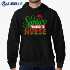 Santas Favourite Nurse Xmas Christmas Hoodie