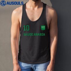 Saudi Arabia Soccer Fans Jersey KSA Flag Football Lovers Tank Top