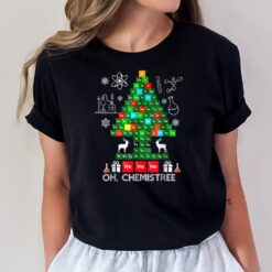 Science Xmas Oh Chemist Tree Chemistree Chemistry Christmas T-Shirt