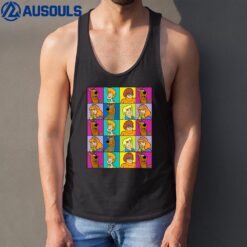 Scooby-Doo Meddling Squares Tank Top