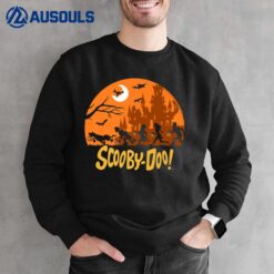 Scooby-Doo The Gang Halloween Silhouette Logo Sweatshirt