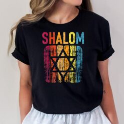 Shalom - Retro Star Of David Jewish Peace Hebrew Israelites T-Shirt