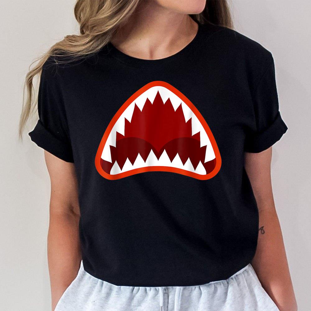 Shark with Open Mouth Unisex T-Shirt