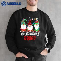 Shenanigans Squad Gnomes Christmas 2022 Family Pajamas Sweatshirt