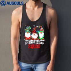 Shenanigans Squad Gnomes Christmas 2022 Family Pajamas Tank Top