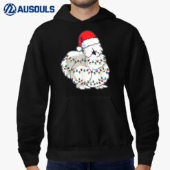 Silkie Silky Chicken Funny Christmas Graphic Hoodie