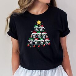Skull Christmas Tree Pajama Cool Skeleton Santa Hat X-Mas  Ver 2 T-Shirt