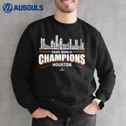 Skyline - 2022 Houston Baseball World Champions MLBPA Sweatshirt