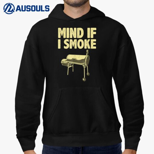 Smoking For Men Dad Grilling Meat BBQ Smoker Food Griller Hoodie