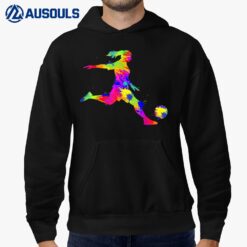 Soccer Girl Women Youth Hoodie