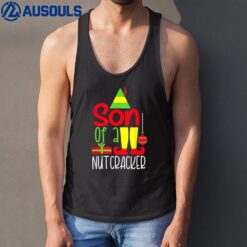 Son Of A Nutcracker Funny Christmas Elf Tank Top