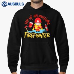 Son Of An Awesome Firefighter For Boys Hoodie