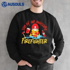 Son Of An Awesome Firefighter For Boys Sweatshirt