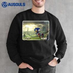Sonic Frontiers - poster art Sweatshirt