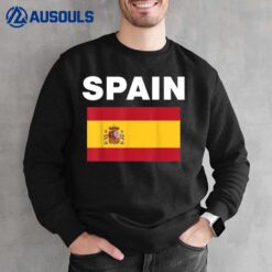 Spain Spanish Flag Heritage Sweatshirt