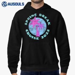 Spring Break Cruise 2023 - Vintage Vaporwave Graphic Art Hoodie