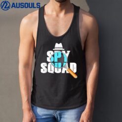 Spy Squad Police Crime Investigator Private Detective Team Tank Top