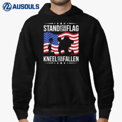 Stand for the Flag kneel for the fallen Veterans Day Hoodie