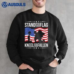 Stand for the Flag kneel for the fallen Veterans Day Sweatshirt