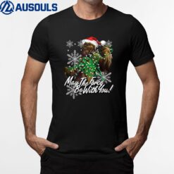 Star Wars Christmas Chewbacca Tangled Lights T-Shirt