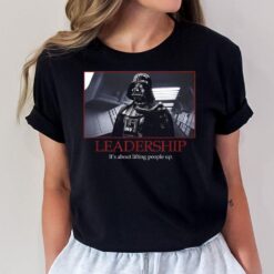 Star Wars Darth Vader Leadership Inspirational Poster Photo T-Shirt