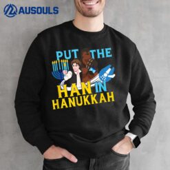 Star Wars Han Solo & Chewbacca Put The Han In Hanukkah Sweatshirt