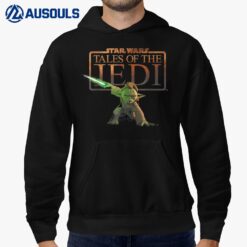 Star Wars Tales of the Jedi Yaddle with Lightsaber Disney+ Hoodie