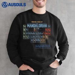Star Wars The Mandalorian Periodic Table Of Mandalorian Sweatshirt