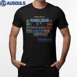 Star Wars The Mandalorian Periodic Table Of Mandalorian T-Shirt