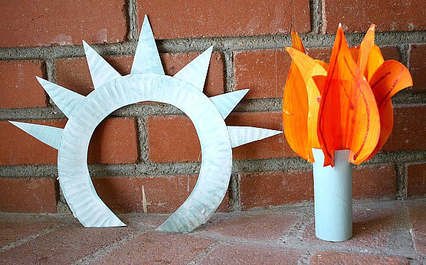 Statue of Liberty Crown and Torch Craft