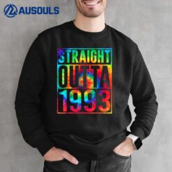 Straight Outta 1993 Dirty Thirty Funny 30th Birthday Gift Sweatshirt