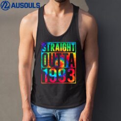 Straight Outta 1993 Dirty Thirty Funny 30th Birthday Gift Tank Top