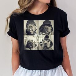 Straight Outta Rescue Pitbull T-Shirt