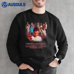 Stranger Things Day Eleven Superhero Group Portrait Sweatshirt