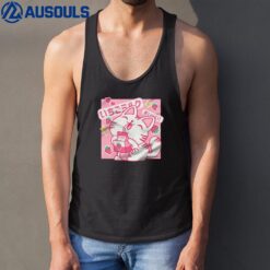 Strawberry Milk Cat Tank Top