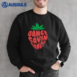 Strawberry Text Dance Gavin Dance Sweatshirt