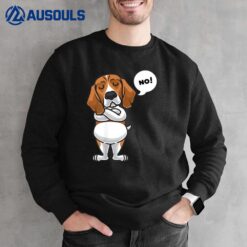 Stubborn Beagle Dog Owner funny Sweatshirt