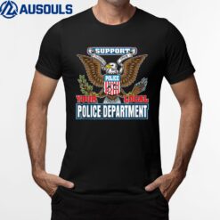 Support Your Local Police Department Eagle T-Shirt