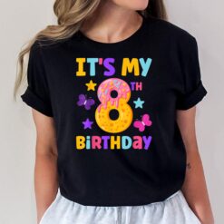 Sweet Donut It's My 8th Birthday Shirt 8 Years Old Funny T-Shirt
