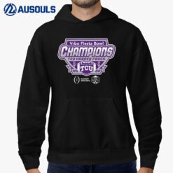 TCU Horned Frogs Football Playoff 2022 Fiesta Bowl Champions Hoodie