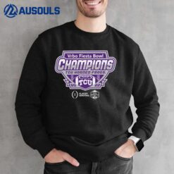 TCU Horned Frogs Football Playoff 2022 Fiesta Bowl Champions Sweatshirt