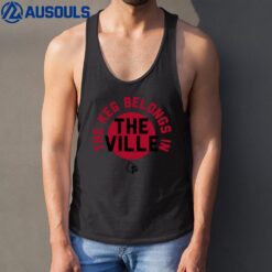 THE KEG BELONGS IN THE VILLE Tank Top