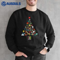 Teacher Christmas Tree Sweatshirt